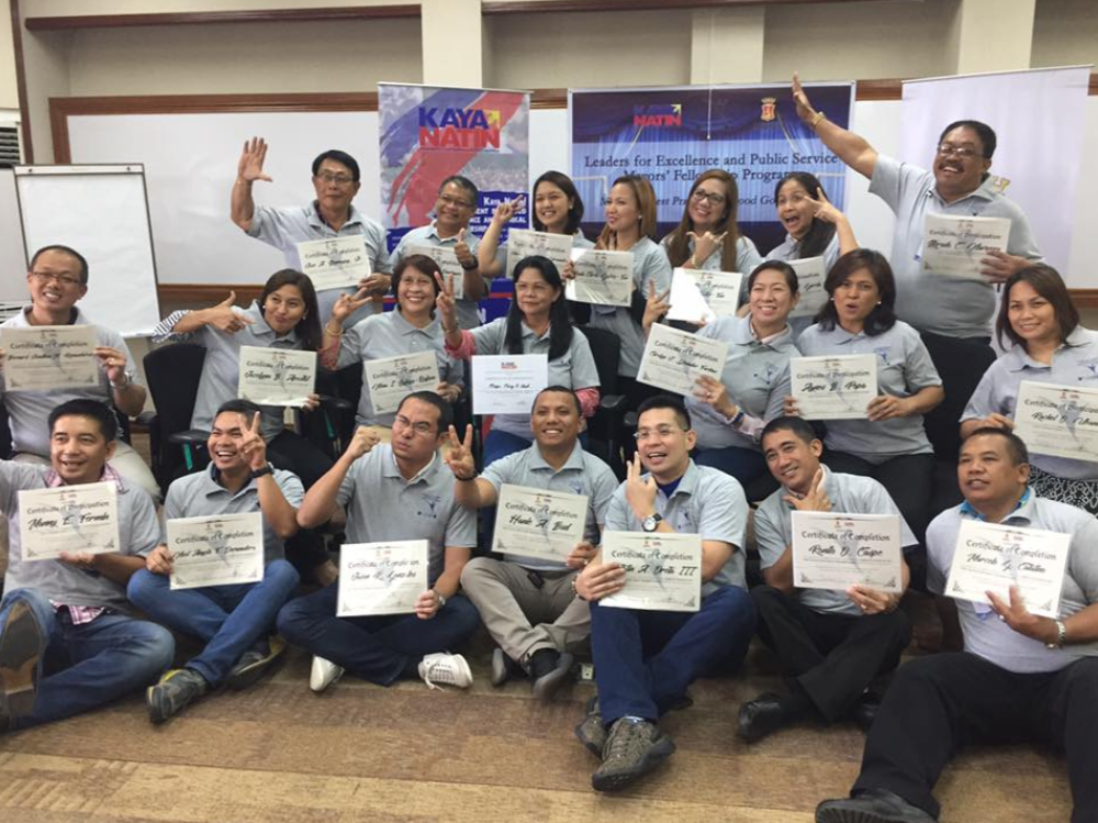 25 mayors graduate from the LEAP Fellowship Program